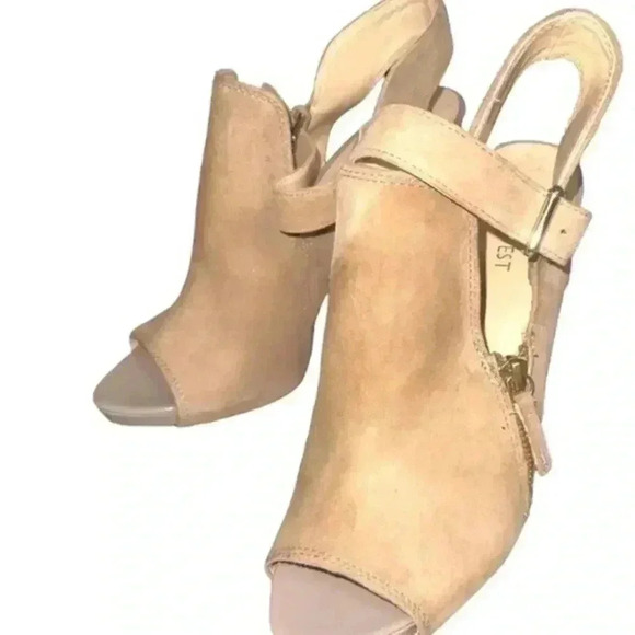 NINE WEST PEEP TOE ANKLE STRAP SANDAL - Picture 13 of 15